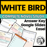 White Bird by R.J. Palacio - Printable + Digital Novel Study