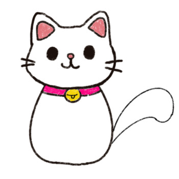 Preview of White Cat png.