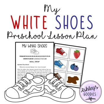 Preview of White Shoes Preschool Highscope Lesson