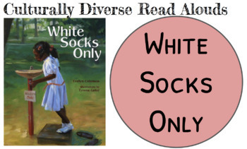 Preview of White Socks Only Interactive Read Aloud with Lesson Plan + Extension Activity