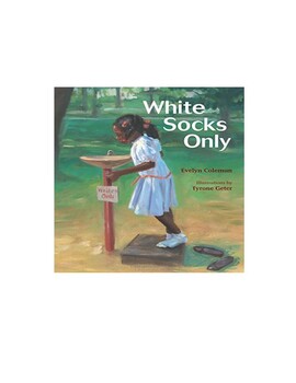 Preview of White Socks Only Read Aloud (Print & Digital, Black History Month, Segregation)