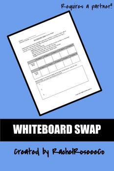 Preview of WHITEBOARD SWAP: Score Sheet