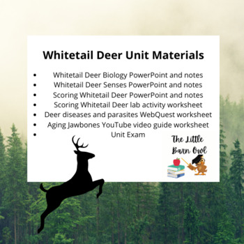 Preview of Whitetail Deer Unit Materials