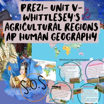 Preview of Whittlesey's Agricultural Regions Prezi Presentation- AP Human Geography- Unit V