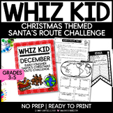 Whiz Kid ENRICHMENT | December Early Finisher Project | Sa