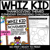 Whiz Kid ENRICHMENT | November Early Finisher Project | En