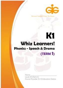 Preview of Whiz Learners Phonics-Speech & Drama Teaching Tool Kit (K1 Lesson 2)