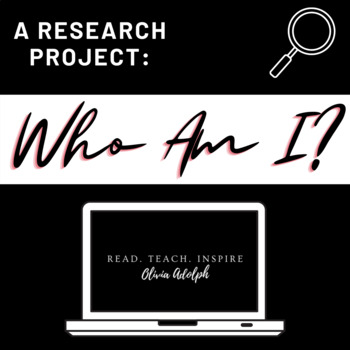 Preview of Historical Figures, Athletes, Musicians, Artists: A Research Project! Who Am I?