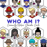 Who Am I? • Community Helper Charades Cards • Relay Race