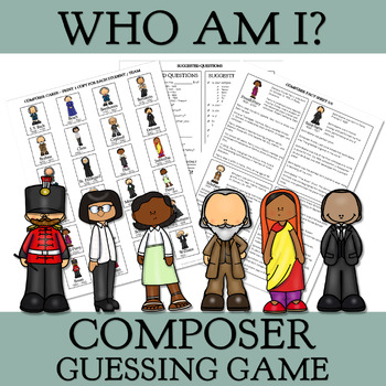 Preview of Who Am I? Composer Guessing Game