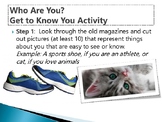 Who Am I? Get to Know You Activity
