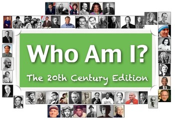 Preview of Who Am I: The 20th Century Edition (Classroom Trivia and Review Flash Cards)