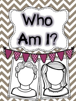 Preview of Who Am I? (an open house activity)