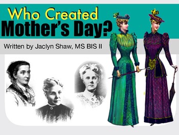 Preview of Mini-Lesson - "Who Created Mother's Day?"