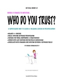 Who Do You Trust? A Writing Skills Lesson Plan for Proofreading