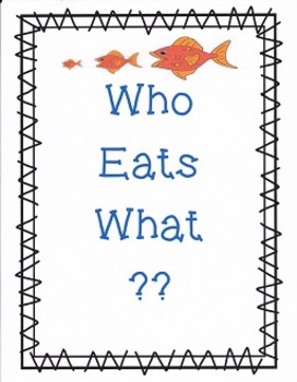 Preview of Who Eats What:  Imagine It - Grade 4