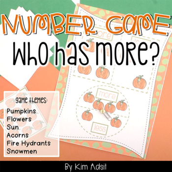 Preview of Number Comparision Game: Who Has More?