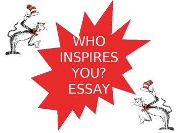Preview of Who Inspires You? Writing Project
