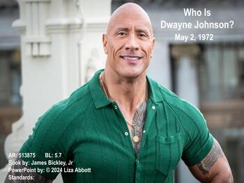 Preview of Who Is Dwayne Johnson Powerpoint
