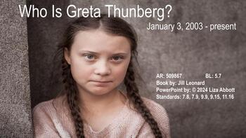 Preview of Who Is Greta Thunberg Powerpoint