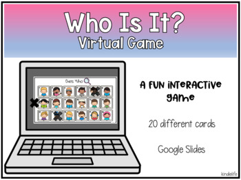 Preview of Who Is It? - Virtual game