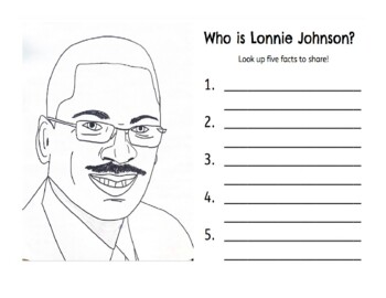 Preview of Who Is Lonnie Johnson? Black History Month Inventor