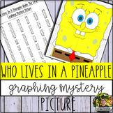 Who Lives In A Pineapple Under The Sea? Graphing Mystery Picture