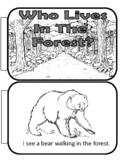 Who Lives In The Forest? - Emergent Reader