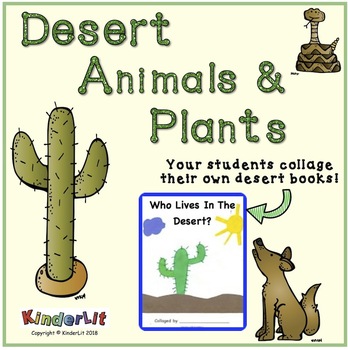 Desert Animals & Plants by KinderLit | TPT