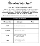 Who Moved My Cheese? For Teens Book Study Activities