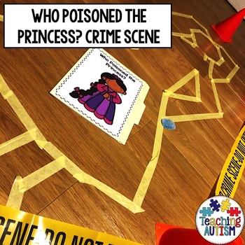 Preview of Who Poisoned the Princess? Crime Scene
