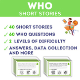 Who Question Short Stories Wh Question Auditory Reading Co