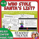 Christmas Activities Mystery Readers Theater Script Compre