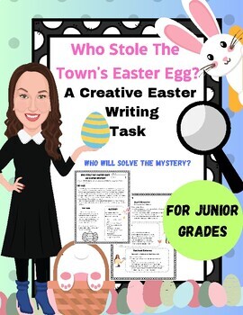 Preview of Who Stole The Easter Egg? An Easter Mystery. Writing and Persuasive Task.