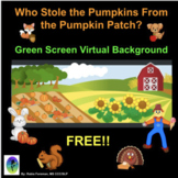 Who Stole The Pumpkins From The Pumpkin Patch : FREE Green Screen Activity