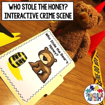 Preview of Who Stole the Bear's Honey? Hibernation Crime Scene