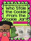 Who Stole the Cookie from the Cookie Jar | Editable Name L