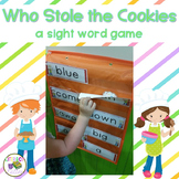 Sight Word Center: Who Stole the Cookies Sight Word Game