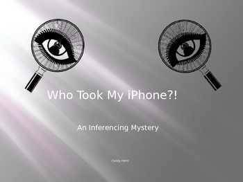 Preview of Who Took My iPhone - An Inferencing Mystery