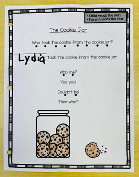 Who Stole the Cookie from the Cookie Jar? - Ms. Stephanie's Preschool