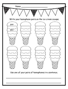 Who Wants Ice Cream? Ice Cream Themed Math, Reading and Writing Activities