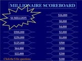 Who Wants to be a Millionaire - Power point version - AWESOME!!