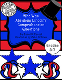 Who Was Abraham Lincoln? Comprehension Questions