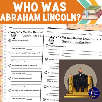 Preview of Who Was Abraham Lincoln? by Janet B Pascal Questions