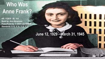 Preview of Who Was Anne Frank Powerpoint
