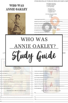 Preview of Who Was Annie Oakley?