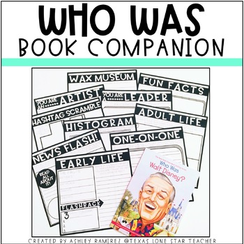 Preview of Who Was Book Companion (PAPER & DIGITAL OPTION)