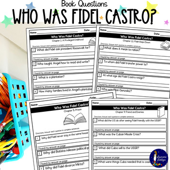 Preview of Who Was Fidel Castro? By Sarah Fabiny