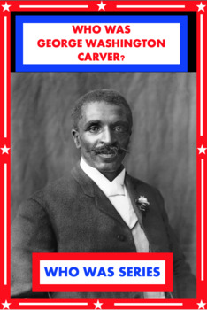 Preview of Who Was GEORGE WASHINGTON CARVER?     Jim Gigliotti (Who HQ) SUPER WORKSHEETS