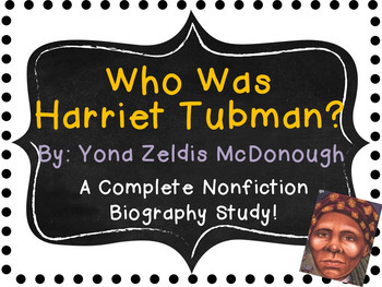 Who Was Harriet Tubman? by Yona Zeldis McDonough